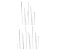 VILLCASE 25 Pièces Aiguilles à Coudre Grandes Yeux Longues et Épaisses Ensemble Aiguilles Métal pour Couture Main Quilting et Réparation Tissus Épais Kit Multi Travaux Précis