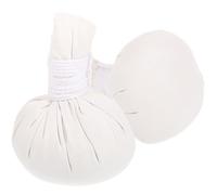 VILLCASE 2pcs Boules de Massage Chauffantes en Coton Boule D'herbes Chinoises pour Moxibustion et Compresses Chaudes, Adaptées à Diverses Occasions