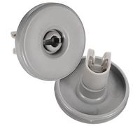 VILLCASE 2pièces Roulettes Pour Panier De Lave-vaisselle Kit De Réparation Pour Panier Inférieur