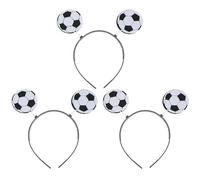 VILLCASE 3 Pièces Bandeau de Compétition de Football Bandeau Remontant Abs Confortable à Porter Accessoires pour Cheveux Sport