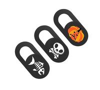 VILLCASE 3 Pièces Cache Caméra Halloween Ultra Fin pour Protection de Webcam Peeping et Hacking Design Pratique et Sturdy pour Téléphones et