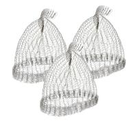 VILLCASE 3 pièces Lot de Paniers de Protection pour Racines Acier Inoxydable Filets Anti-Insectes Durables pour Plantes Extérieures Protection Rongeurs et Dommages Aux Racines Maille Dense