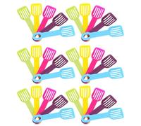 VILLCASE 30 Pièces Cuillères de Nettoyage pour Hamsters en Plastique Surface Lisse et Structure Passoire, Accessoire Facile à Nettoyer pour Salle de Bain Hamster Couleur Couleur Aléatoire