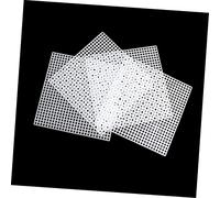 VILLCASE 30 Pièces Diy Mesh Plastique pour Broderie à Points Croisés Maille Woven Grilles Manuelles pour Projets Artisanaux pour Personnalisées