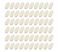 VILLCASE 300 Pièces Oval Wood Slices Unfinished For DIY Painting Blank Wooden Craft Cutouts For Art Projects Rustic Wood Ovals And School Activities