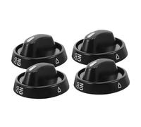 VILLCASE 4 Pièces Boutons de Cuisinière Universels Lot de Remplacement pour Plaques de Cuisson Robustes