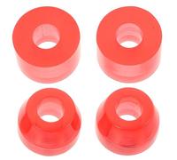 VILLCASE 4 Pièces Coussins Amortisseurs PU pour Trucks de Longboard et Skate à 4 Roues, Absorption des Chocs et Installation Facile pour Skate de Rue et Loisirs en Parc