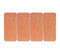 VILLCASE 4 Pièces de Planches en Cèdre Espagnol pour Cave à Cigares, Accessoires en Bois Marron Portables, Gardent les Cigares Frais la Maison Diverses Occasions