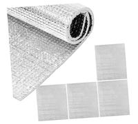 VILLCASE 4 pièces Double-sided Aluminum Foil Foam Board Epe Insulation Sheet Window Heat Blocker Thermal Reflective Panel And Install