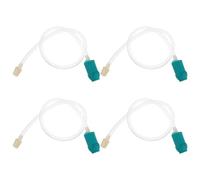 VILLCASE 4 Pièces Kit de Remplacement pour Ventouse avec Tube D'extension Flexible de 40cm en Plastique, Améliore la Performance D'aspiration pour Usage à Domicile Voyage