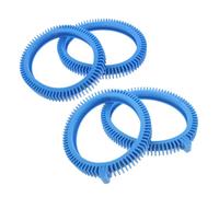 VILLCASE 4 pièces Kit Pneus PVC pour Nettoyeur de Piscine Roues Avant et Arrière de Rechange Stables et Durables pour Accessoires de Nettoyage Automatique