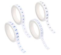 VILLCASE 4 Rouleaux Washi Tape Décoratif pour Planificateurs et Scrapbooking Ruban Adhésif Kawaii pour Gestion Du Planification Hebdomadaire Accessoire Pratique pour Journaux et Projets Diy