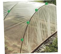 VILLCASE 40 pièces Pinces Film Serre Plastique Clips Tunnel Cerceau Fixation Film Abri Jardin Anti-dérapant et Filets de Protection