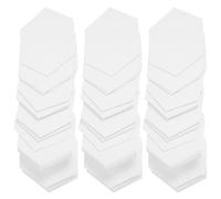 VILLCASE 400 Pièces Gabarits de Courtepointe Papier de Modèles Hexagonaux pour Patchwork et Bricolage Diy Outils Pratiques pour Techniques de Quilting Anglais et Apprentissage des Débutants