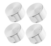 VILLCASE 4Pièces Boutons De Remplacement Pour Cuisinière à Commutateurs Rotatifs Accessoires De Cuisine Pour Plaques De Cuisson De Fixation