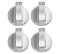 VILLCASE 4Pièces Boutons de Remplacement Universels pour Cuisinière de Boutons de pour Brûleur Compatible Plupart des Électriques