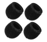 VILLCASE 4pièces Lot de Pointes de Rechange Tissu pour Stylets Pointes Noires pour Stylets Capacitifs pour Écriture et Dessin Précis sur Tablettes