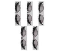 VILLCASE 5 Paires Kit de Patchs Autocollants pour Cils et Fards à Paupières en Pvc, Confort Toute la Journée, Style Polyvalent, Matins Chargés Fêtes Glamour