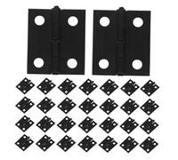 VILLCASE 50 Pièces Lot de Charnières Miniatures Vintage pour Boîtes Quincaillerie Décorative Rétro Métal Accessoires Robustes pour Boîtes à Bijoux Maisons de Poupées et Coffrets à Trésors
