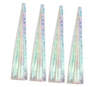 VILLCASE 500 Pièces Origami Paper Strips For Folding Stars Metallic Foil Lucky Star Craft Kit Creative DIY Art Supplies For School Projects And Parties