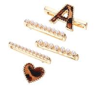 VILLCASE 5pièces Breloques Décoratives Pour Bracelet De Montre Breloques Lettres Compatibles Avec Montres Et Ornements Pour Bracelet De