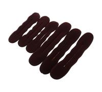 VILLCASE 6 Pièces Accessoires de Coiffure pour Femmes Faiseurs de Chignon en Éponge Douce et Métal, Faciles à Utiliser, Vie Quotidienne Fêtes