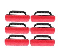 VILLCASE 6 pièces Brosse de Nettoyage pour Sérigraphie Pinceau à Encre avec Manche Ergonomique et Compact pour Enlever les Taches Encre sur Écran Outil Pratique pour Nettoyage Précis