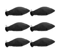 VILLCASE 6 Pièces Collecte de Poussière pour Scie à Onglet Poche Filtrante Résistante Compatible avec Machine de Découpe Aluminium Accessoires Collecteur Poussière pour Ponceuse à Bande