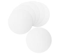 VILLCASE 6 Pièces Diffuseur de Lumière Descendante Blanc en PC Robuste pour Luminaires Encastrés, Panneau Diffuseur Plat de Remplacement pour Éclairage DIY