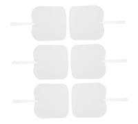 VILLCASE 6 Pièces Éventails à Sublimation Blancs Rectangulaires Double Face pour Décor de Mariage Événements Religieux et Fêtes Personnalisables pour Église et Célébrations