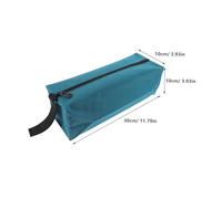 VILLCASE 6 pièces Lot Pochettes Étanches Multifonctions Oxford Sacs de Rangement à Glissière pour Outils et Résistants Organisateurs Portables pour Voyage et Bricolage