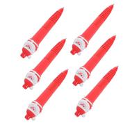 VILLCASE 6 Pièces Stylos de Noël Gel Stylos à Amusants pour École et Bureau Design Noël Santa pour Journalisme Diy