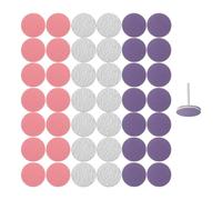 VILLCASE 60 Disques Abrasifs pour Pédicure en Papier de Verre et Métal, 60pcs pour Élimination des Callosités, Matériau Robuste, pour Usage à Domicile Voyage