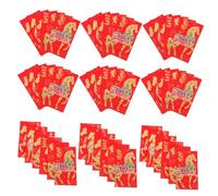 VILLCASE 60 Pièces Vietnamese Envelopes Year Of The Horse Lucky Money Packets For Spring Festival Birthday Wedding Celebrations