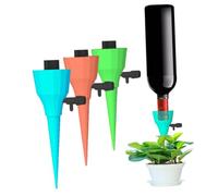 VILLCASE 6pièces Arroseurs à Système Automatique pour Plantes Jardin avec Goutteur Et Débit Réglable pour Maison Extérieur