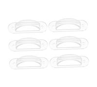 VILLCASE 6pièces Cache-interrupteur Mural Transparent Plaque De Protection Pour Interrupteurs à Bascule Lot Pour Garçon Fille Et Maison