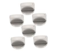 VILLCASE 6pièces Lot De Boutons De Commande Pour Cuisinière à Gaz Remplacement Pour Four De Cuisine Bouton De Commande Du Brûleur