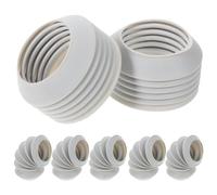 VILLCASE 8 Pièces Accessoire Effet Sonore Pratique de Craquement de Cou Factice en Plastique Blanc Le Jour du Poisson D'avril pour Fêtes et Farces