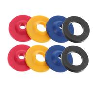 VILLCASE 8 pièces Kit de Régulateurs de Débit Silicone pour Limiteur Eau Étanche Accessoires Compatibles Pommeaux et Tuyaux Eau Réducteur Pression