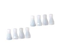 VILLCASE 8 Pièces Moules à Anneaux Silicone pour Bricolage Diy Moules de Présentoir Réutilisables pour Création de Porte Bijoux et Objets Artisanaux