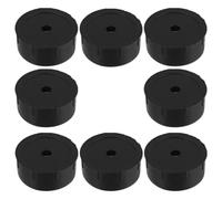 VILLCASE 8pcs Bouchons de Remplacement Noirs en Plastique pour Poteau à Griffer Chat, Accessoires Faciles à Assembler pour Extension DIY de l'arbre à Chat