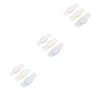 VILLCASE 9pièces Ceinture Fixation Réglables Coton Pour Garçon Fille De Bleu Jaune Rose Pratique Et Réutilisable Confort Optimal Pour Peau Sensible