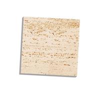 VILLCASE Accessoire Photo pour Bijoux et Cosmétiques Beige 10x10 Cm, Accessoire de Pose D'objet Unique en Pierre Naturelle, Matériel Photographique Léger pour Studio et Prise de Vue