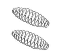 VILLCASE Accessoires Bateau en Métal Argenté 2 Pièces pour Pêche la Carpe Multi Hameçons et Système Feeder, pour Eaux Naturelles et Étangs