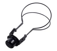 VILLCASE Adaptateur Douille pour Abat-jour en Fer, Clip pour Ampoule Compatible Standard, Accessoire DIY pour Lampes de Table et Cafés, Support Clip Noir pour Éclairage