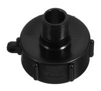 VILLCASE Adaptateur Réservoir IBC Étanche pour Tuyau Jardin Raccord Polyvalent Anti-Fuite Connecteur Cuve Robuste pour Arrosage et Récupération Eau