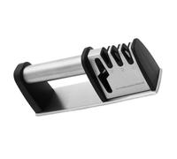 VILLCASE Affûteur de Lames et Ciseaux Professionnel 4 en 1 en ABS avec Système d'Affûtage Rapide pour Cuisine