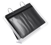 VILLCASE Album de Rangement Transparent pour Autocollants d'Ongles Support Léger et Portable pour Nail Art Organiseur Multi-Tailles pour Manucure Carnet Collection Autocollants Usage