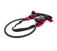 VILLCASE Anneau de Protection Ajustable pour Chiens Aveugles, Harnais Portable en Polyester Bande en Aluminium et Mousse, pour Activités Extérieures et Protection Anti-Obstacle