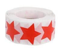 VILLCASE Autocollants de Bronzage D’étoile Rouge 500 Pièces Autocollants Autobronzants Corps Auto-adhésifs pour Cabine de Bronzage Décoration Plage